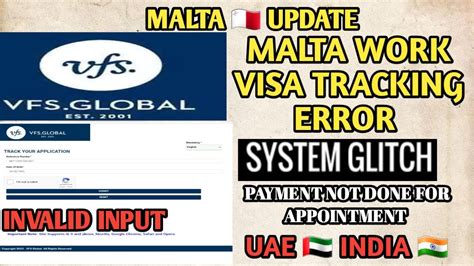 vfs malta visa application.